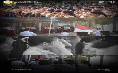 Peringatan Hari Sumpah Pemuda ke-98 di Lapangan Multifungsi Berlangsung Khidmat!